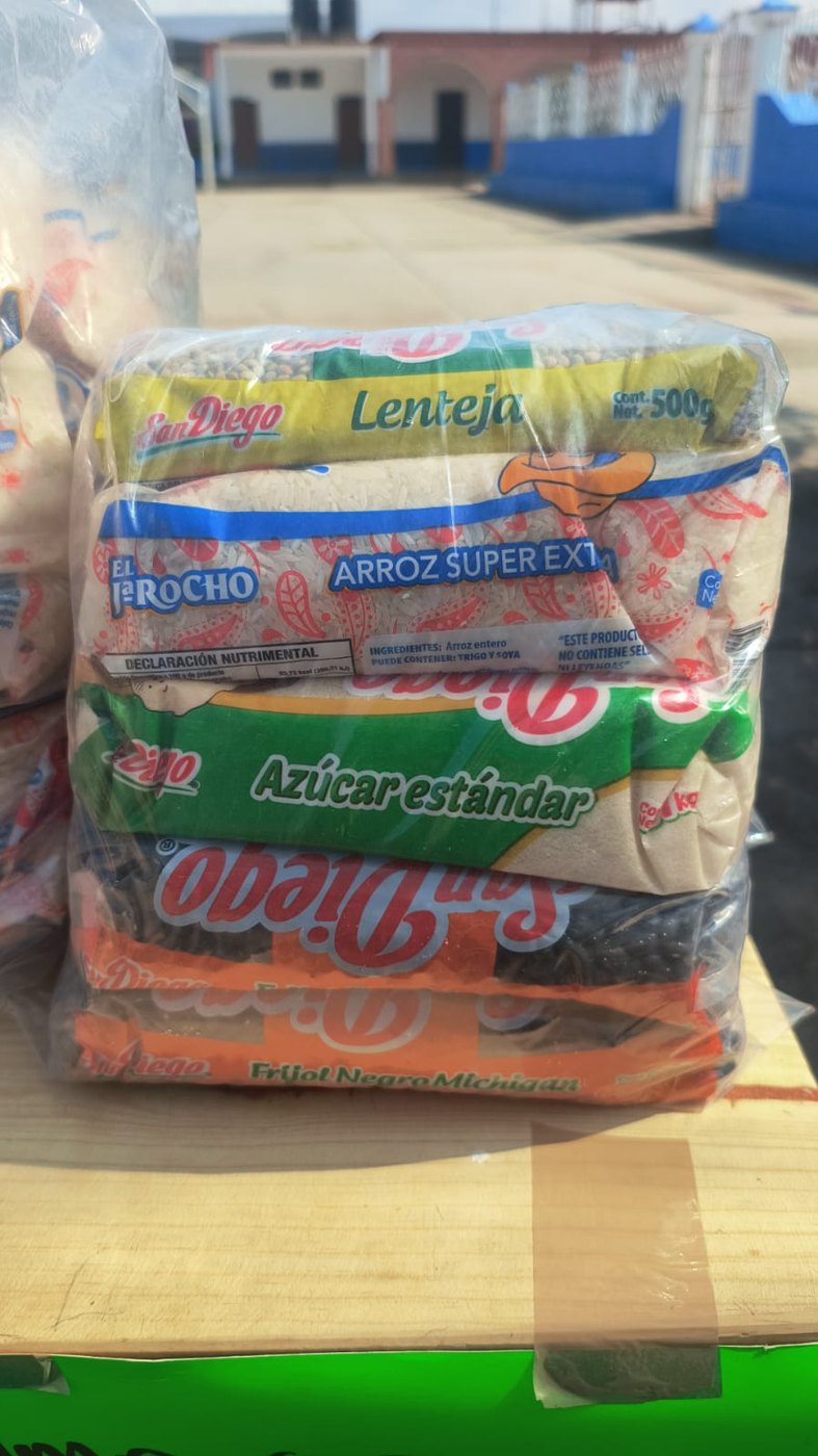 Productos de una despensa: lenteja, arroz, azúcar y frijol negro, 2026